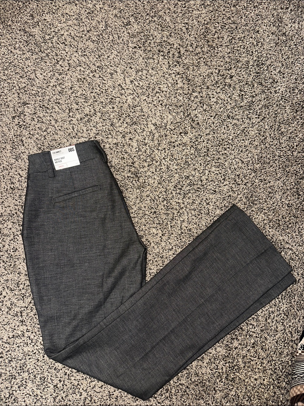 NWT 00S Express Women's Gray Dress Trousers
